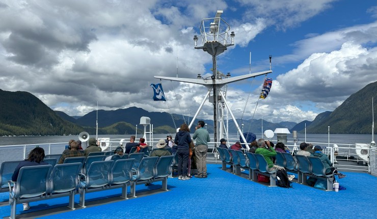 The great wide ocean: Port Hardy to Bella Coola
